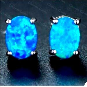 Natural blue opal